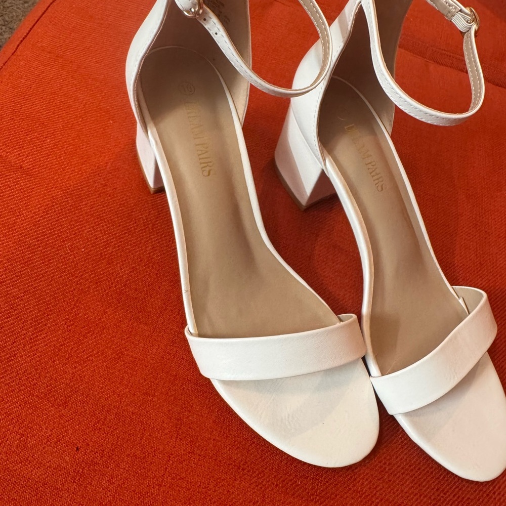 Dream Pairs White Women's Heels